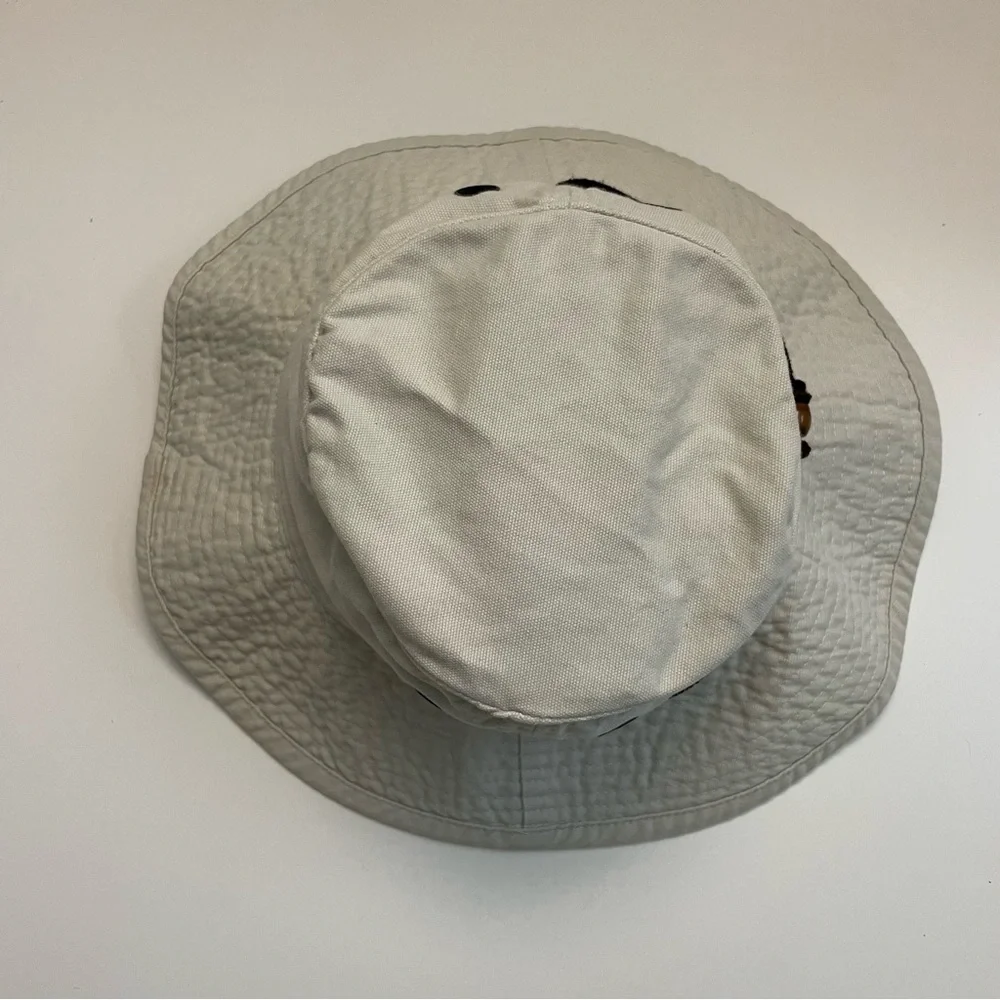 Vintage Gap Bucket Hat Safari Travel Hiking Fishing Beach Kayak Beige Y2K Unisex